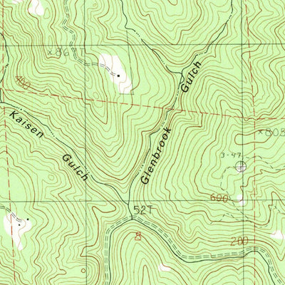 United States Geological Survey Mathison Peak, CA (1991, 24000-Scale) digital map