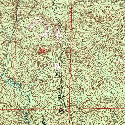 United States Geological Survey Matilija, CA (1995, 24000-Scale) digital map