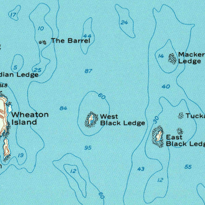 United States Geological Survey Matinicus, ME (1953, 24000-Scale) digital map