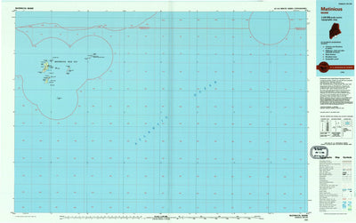 United States Geological Survey Matinicus, ME (1994, 100000-Scale) digital map