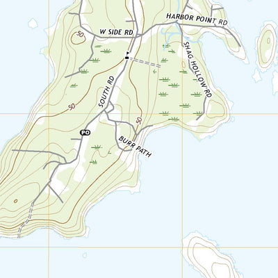 United States Geological Survey Matinicus OE W, ME (2021, 24000-Scale) digital map