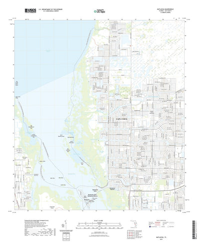 United States Geological Survey Matlacha, FL (2021, 24000-Scale) digital map