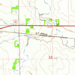 United States Geological Survey Matlock, IA (1964, 24000-Scale) digital map