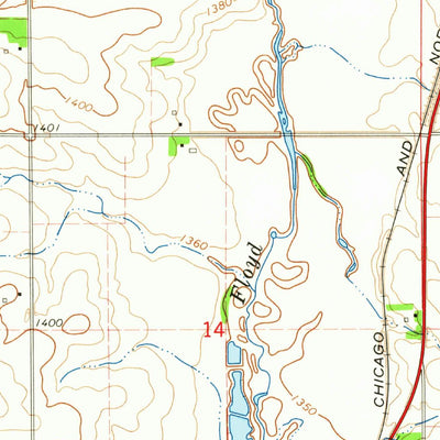 United States Geological Survey Matlock, IA (1964, 24000-Scale) digital map