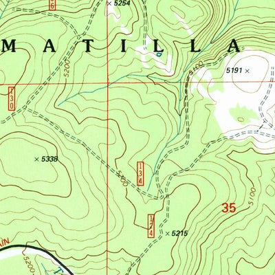 United States Geological Survey Matlock Prairie, OR (1995, 24000-Scale) digital map