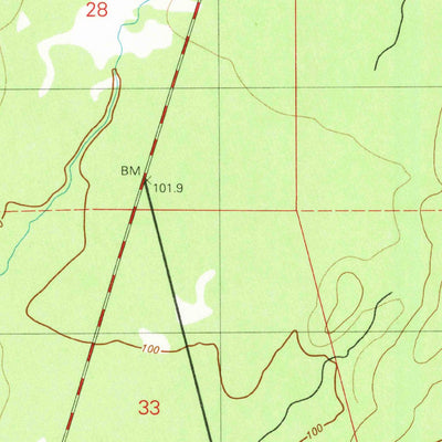 United States Geological Survey Matlock, WA (1981, 24000-Scale) digital map
