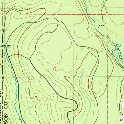 United States Geological Survey Matlock, WA (1981, 24000-Scale) digital map