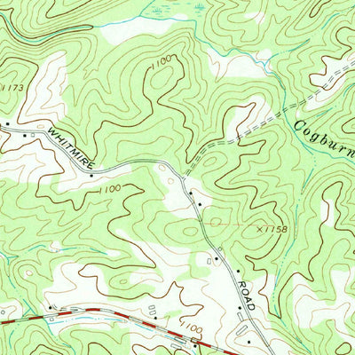 United States Geological Survey Matt, GA (1964, 24000-Scale) digital map