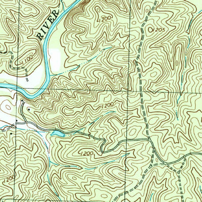 United States Geological Survey Matt, GA (1999, 24000-Scale) digital map