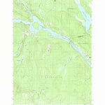 United States Geological Survey Mattaseunk Lake, ME (1988, 24000-Scale) digital map