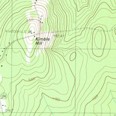 United States Geological Survey Mattaseunk Lake, ME (1988, 24000-Scale) digital map