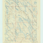 United States Geological Survey Mattawamkeag Lake, ME (1943, 62500-Scale) digital map