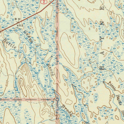 United States Geological Survey Mattawamkeag Lake, ME (1943, 62500-Scale) digital map
