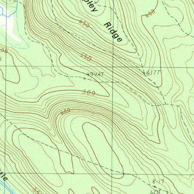 United States Geological Survey Mattawamkeag Lake, ME (1989, 24000-Scale) digital map