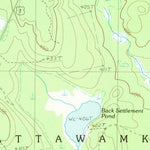 United States Geological Survey Mattawamkeag, ME (1988, 24000-Scale) digital map