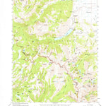 United States Geological Survey Matterhorn Peak, CA (1956, 62500-Scale) digital map