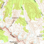 United States Geological Survey Matterhorn Peak, CA (1956, 62500-Scale) digital map