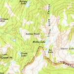 United States Geological Survey Matterhorn Peak, CA (1956, 62500-Scale) digital map