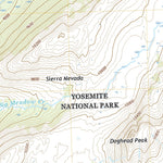 United States Geological Survey Matterhorn Peak, CA (2021, 24000-Scale) digital map