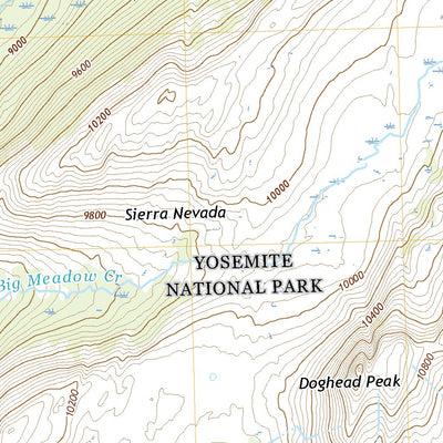 United States Geological Survey Matterhorn Peak, CA (2021, 24000-Scale) digital map