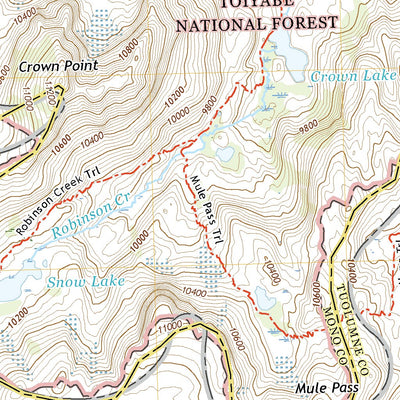 United States Geological Survey Matterhorn Peak, CA (2021, 24000-Scale) digital map