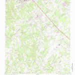 United States Geological Survey Matthews, NC (1971, 24000-Scale) digital map