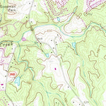 United States Geological Survey Matthews, NC (1971, 24000-Scale) digital map
