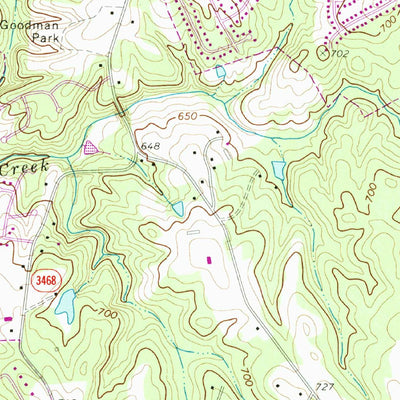 United States Geological Survey Matthews, NC (1971, 24000-Scale) digital map