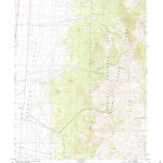 United States Geological Survey Mattier Creek, NV (1982, 24000-Scale) digital map