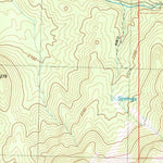 United States Geological Survey Mattier Creek, NV (1982, 24000-Scale) digital map