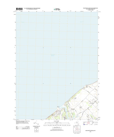 United States Geological Survey Mattituck Hills, NY (2013, 24000-Scale) digital map
