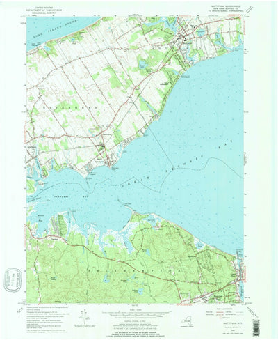 United States Geological Survey Mattituck, NY (1956, 24000-Scale) digital map