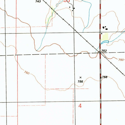 United States Geological Survey Mattoon East, IL (1998, 24000-Scale) digital map