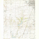 United States Geological Survey Mattoon West, IL (1984, 24000-Scale) digital map