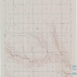 United States Geological Survey Mattox Draw NE, KS (1965, 24000-Scale) digital map