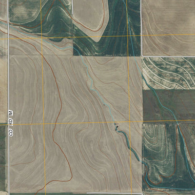 United States Geological Survey Mattox Draw NE, KS (2010, 24000-Scale) digital map