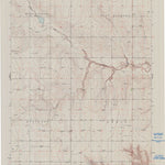 United States Geological Survey Mattox Draw SE, KS (1966, 24000-Scale) digital map