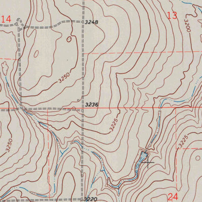United States Geological Survey Mattox Draw SE, KS (1966, 24000-Scale) digital map
