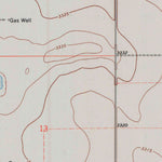 United States Geological Survey Mattox Draw SW, KS (1966, 24000-Scale) digital map