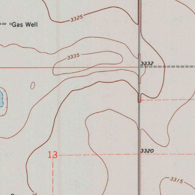 United States Geological Survey Mattox Draw SW, KS (1966, 24000-Scale) digital map