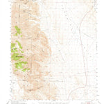 United States Geological Survey Maturango Peak, CA (1951, 62500-Scale) digital map