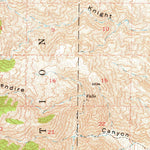 United States Geological Survey Maturango Peak, CA (1951, 62500-Scale) digital map