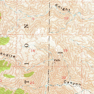 United States Geological Survey Maturango Peak, CA (1951, 62500-Scale) digital map