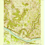 United States Geological Survey Mauckport, IN-KY (1950, 24000-Scale) digital map