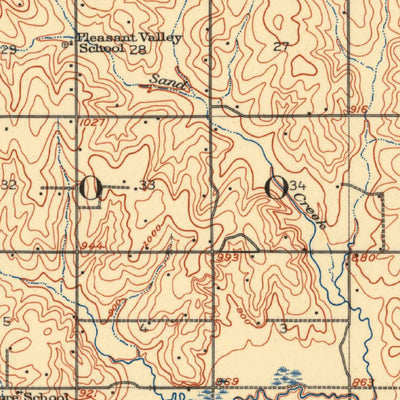 United States Geological Survey Maud, OK (1907, 62500-Scale) digital map