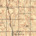 United States Geological Survey Maud, OK (1907, 62500-Scale) digital map