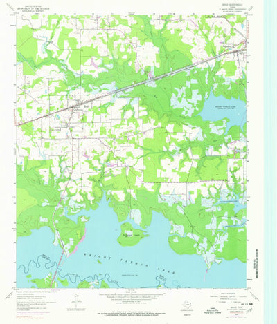 United States Geological Survey Maud, TX (1955, 24000-Scale) digital map