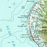 United States Geological Survey Maui, HI (1974, 250000-Scale) digital map