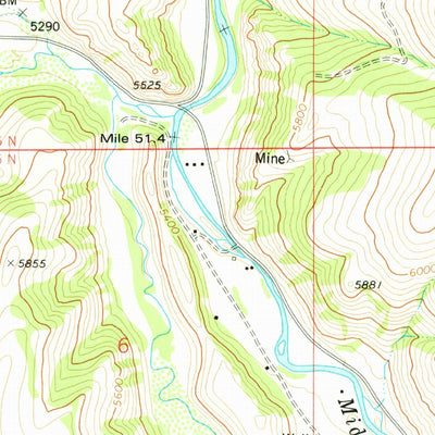 United States Geological Survey Maukey Gulch, MT (1978, 24000-Scale) digital map