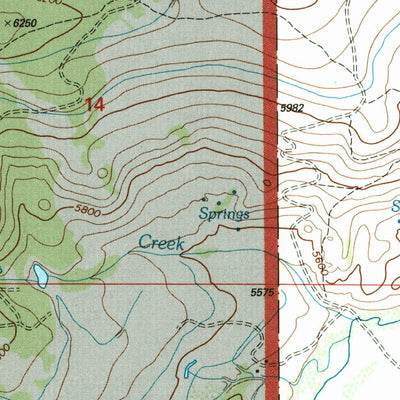 United States Geological Survey Maukey Gulch, MT (1996, 24000-Scale) digital map